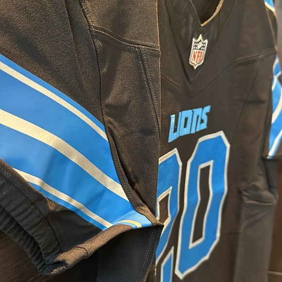 Barry Sanders Detroit Lions Nike Alternate Vapor F.U.S.E. Elite Authentic Jersey - Picture 5 of 6